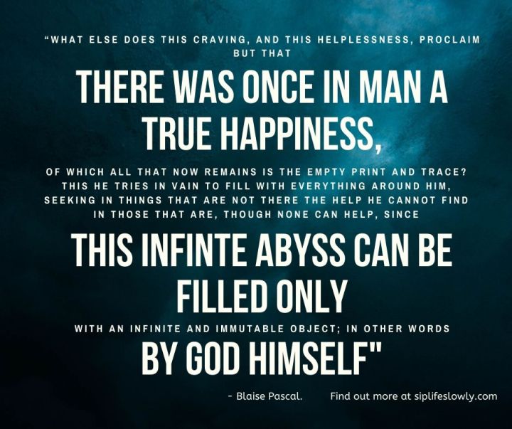 Pascal God Shaped Hole